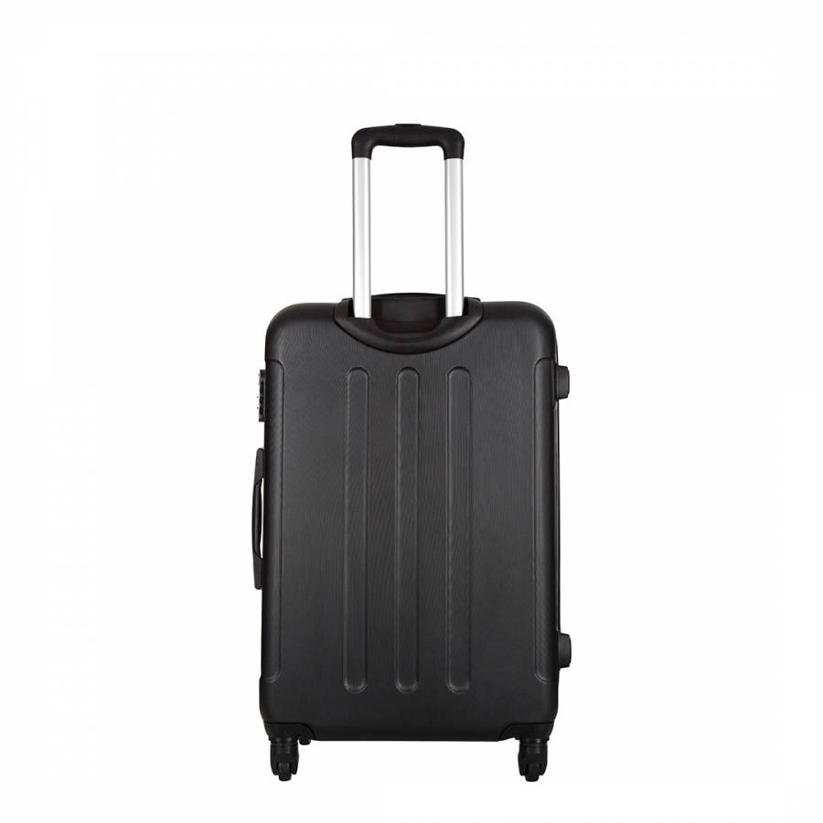 Black Buccia 4 Wheeled Suitcases 50cm - BrandAlley
