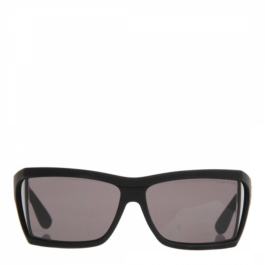 Men's Matte Black/Grey Lens Sasha Tom Ford Sunglasses 59mm - BrandAlley