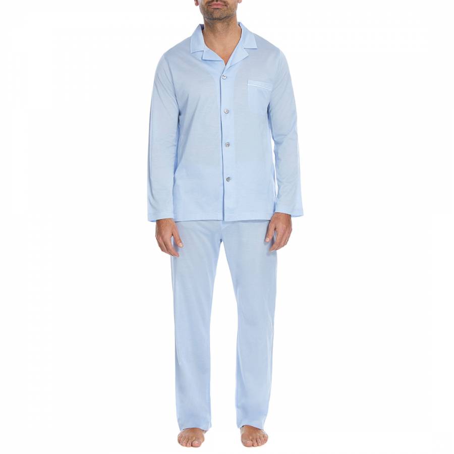 Sky Blue Bari 11 Pyjama Set - BrandAlley