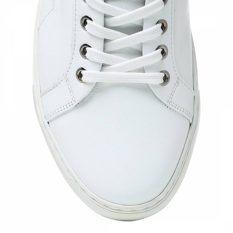 versace collection white shoes