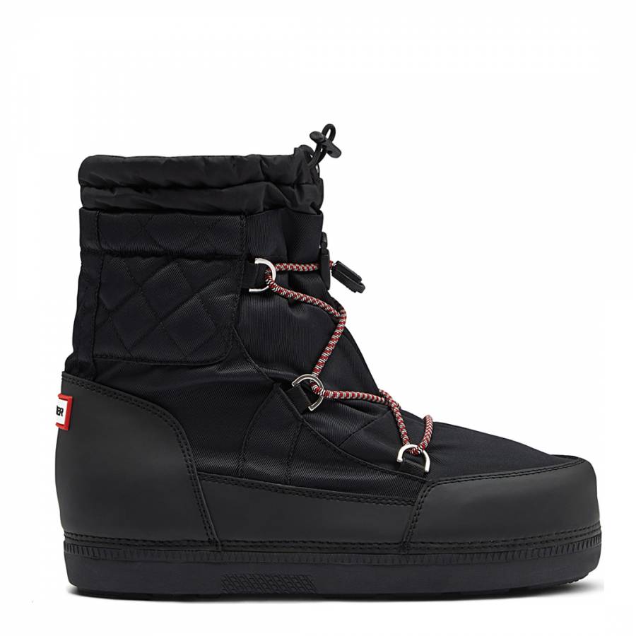 Black Original Snow Short Quilted Boots 