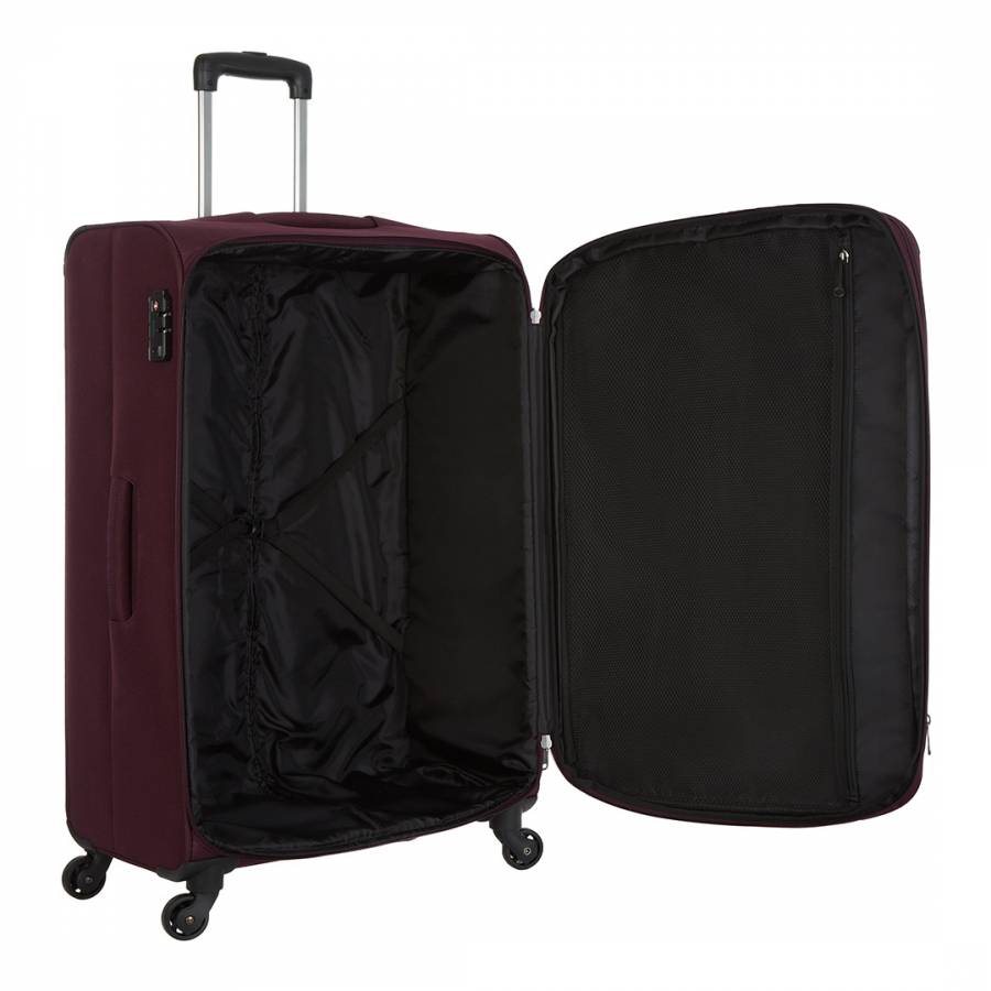 Purple Salisbury Exclusive Large Suitcase 78cm - BrandAlley
