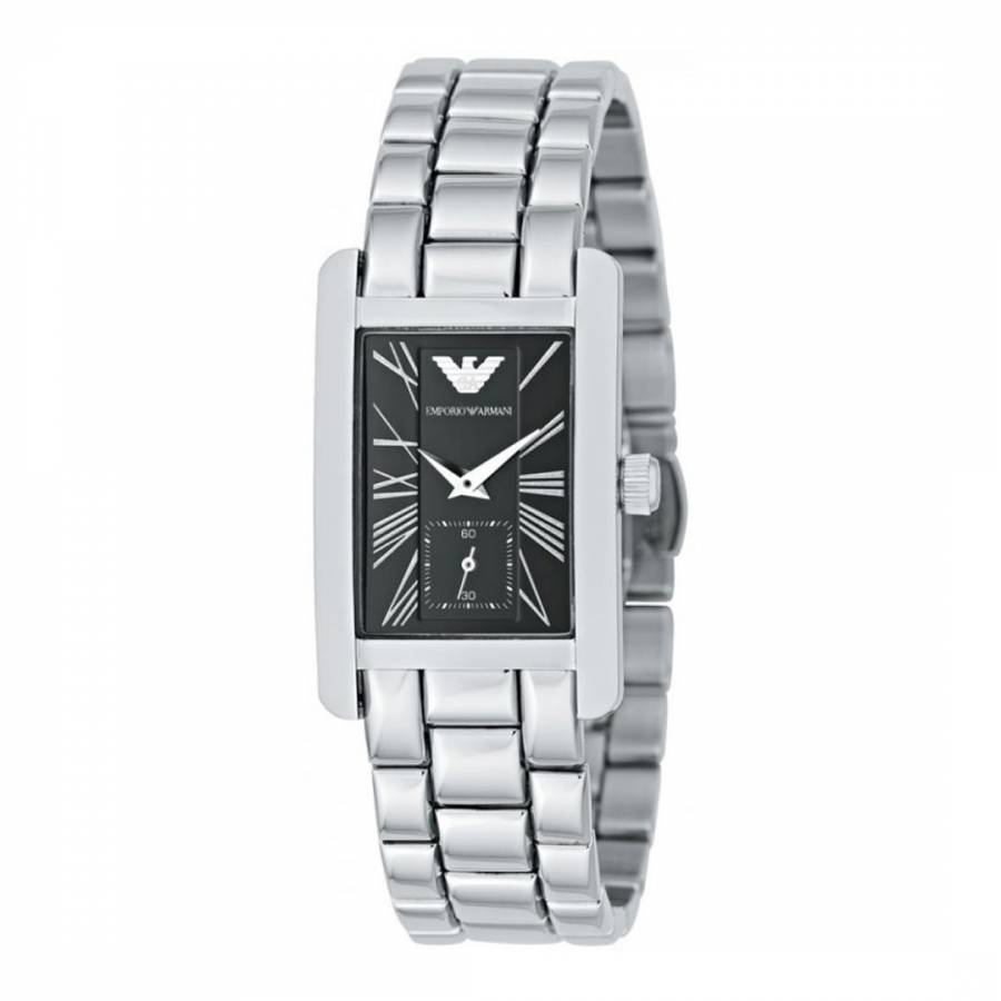 Women's Silver Emporio Armani Watch - BrandAlley