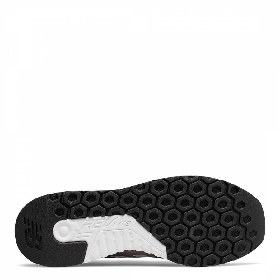 Black/White 247 Mesh Luxe Sneakers - BrandAlley