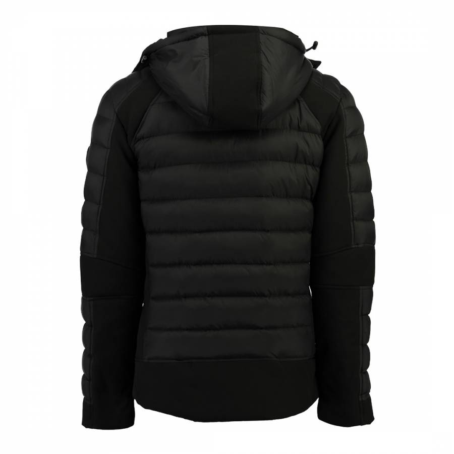 Black Dandyno Padded And Quilted Parka - BrandAlley