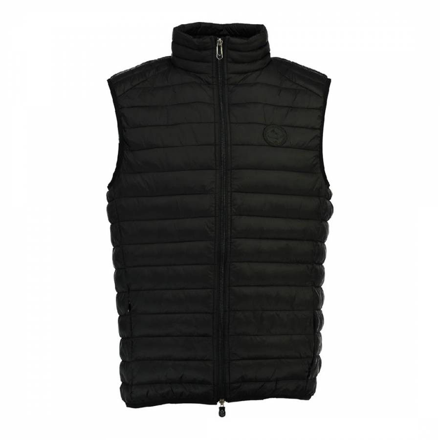 Black Quilted Gilet - BrandAlley
