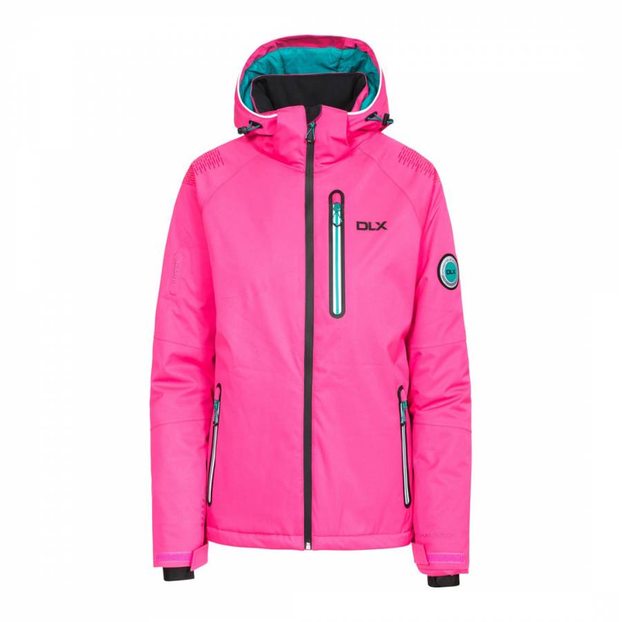 Pink Nicolette Recco Highly Technical Ski Jacket - BrandAlley
