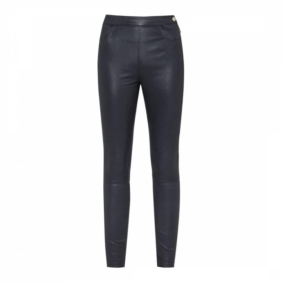leather trousers reiss
