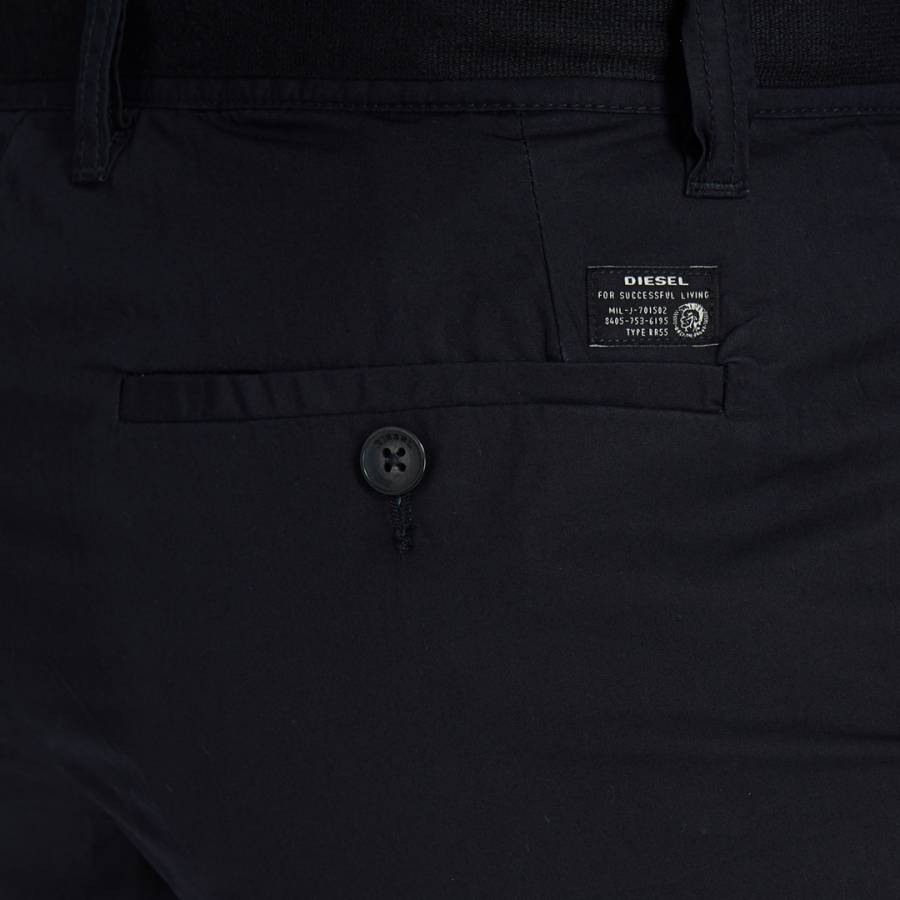 Black Drive Cotton Shorts - BrandAlley