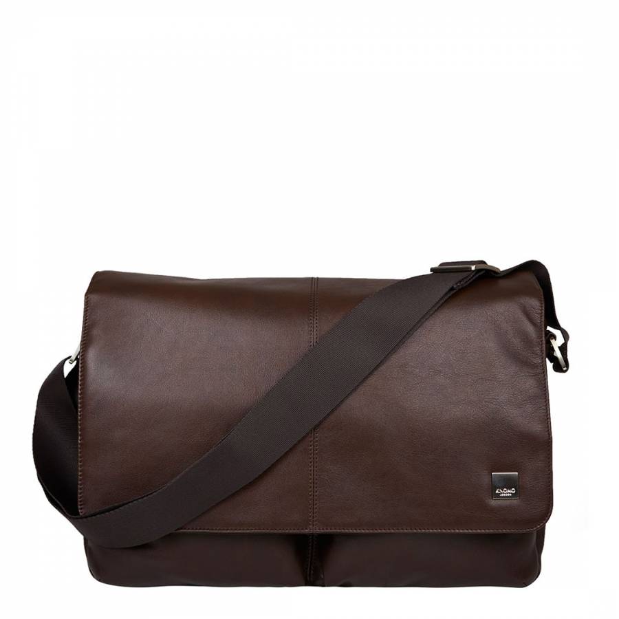 Brown Kobe Messenger Bag - BrandAlley