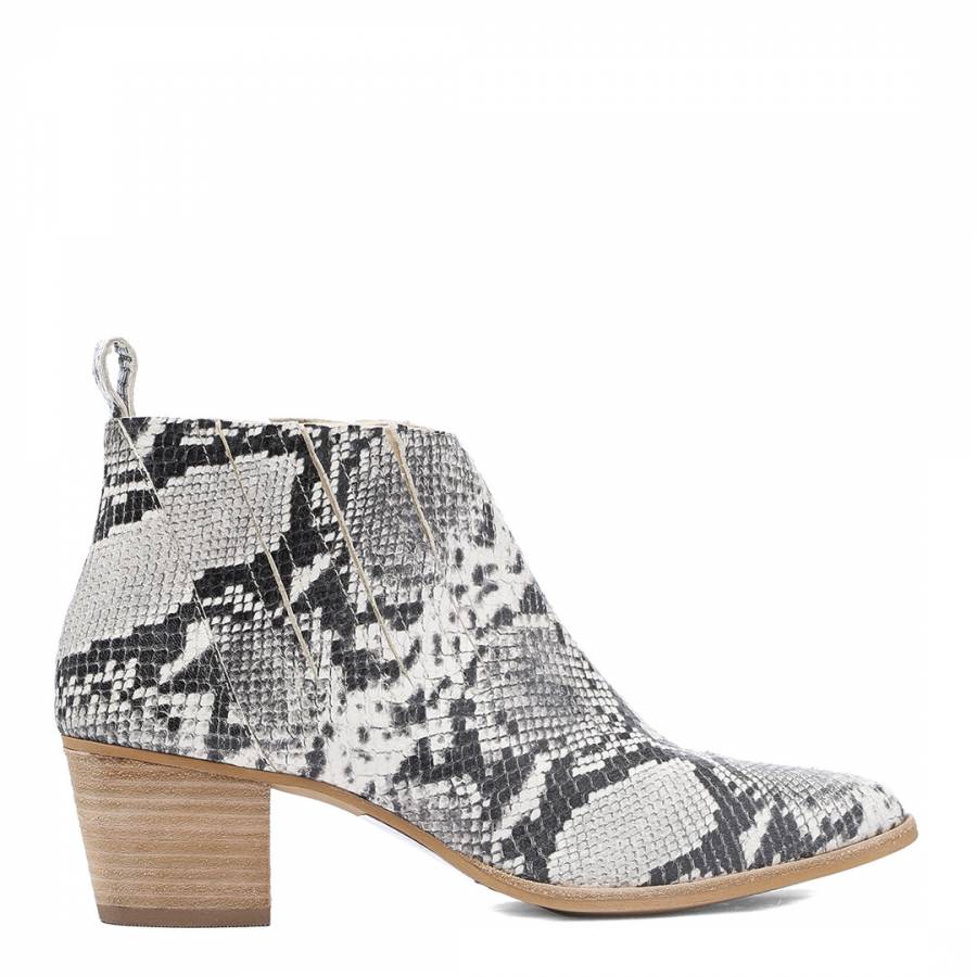 snake print ankle boots uk
