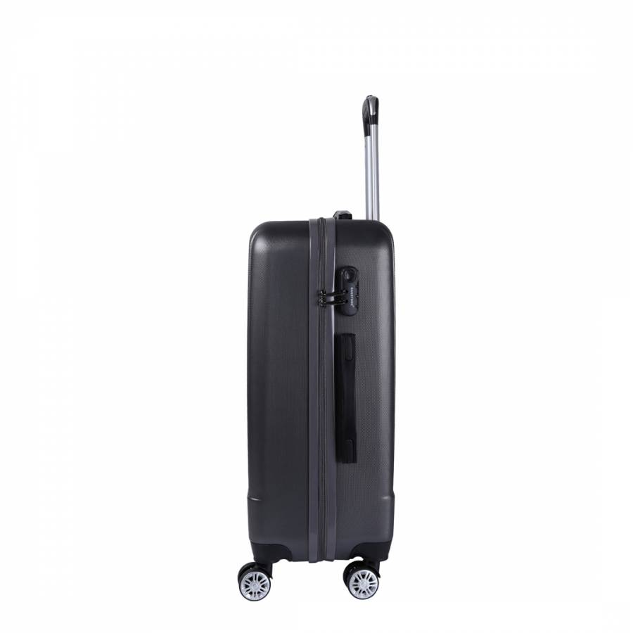 Grey 8 Wheel Spirit Suitcase 56cm - BrandAlley