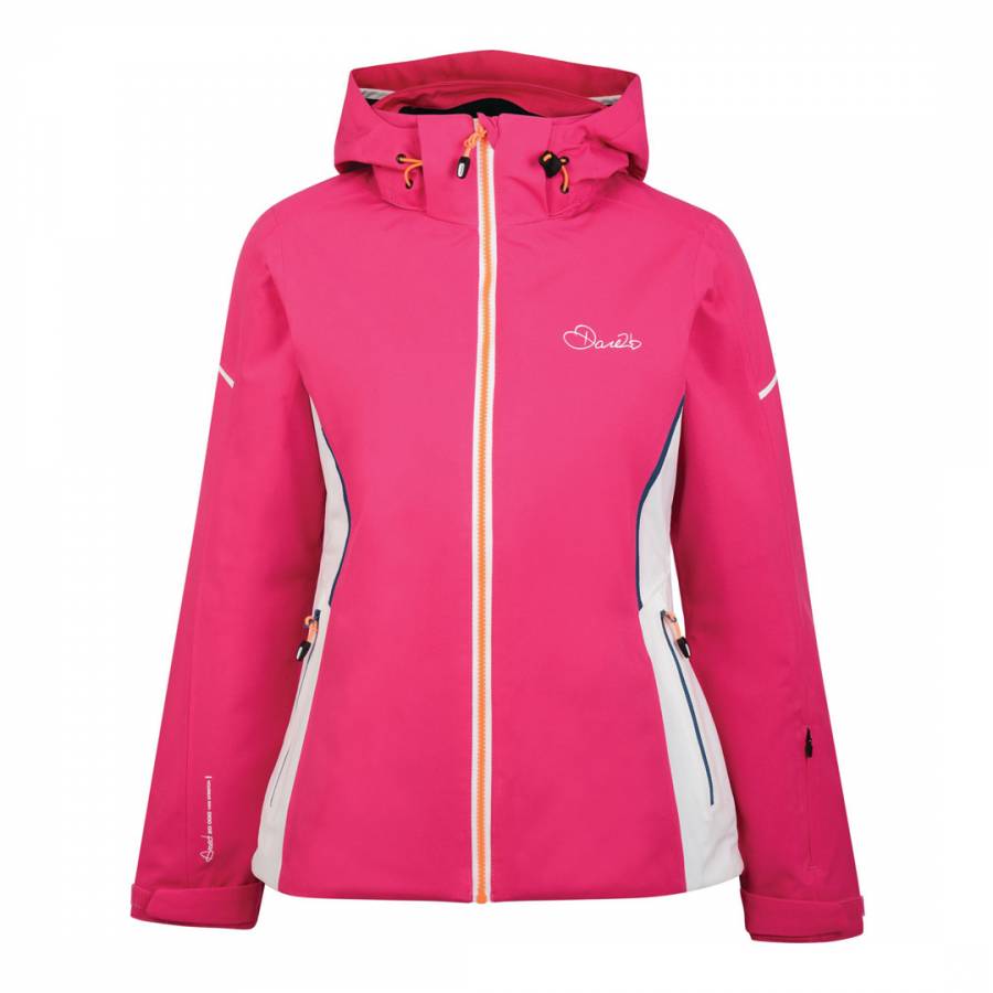 Pink Contrive Ski Jacket - BrandAlley