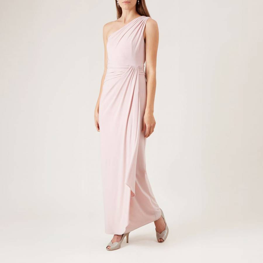 Peach Pink Neve Maxi Dress - BrandAlley