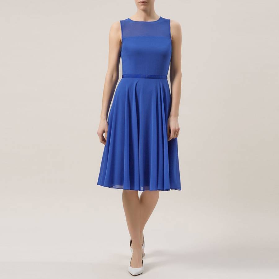 Oxford Blue Abigale Dress - BrandAlley