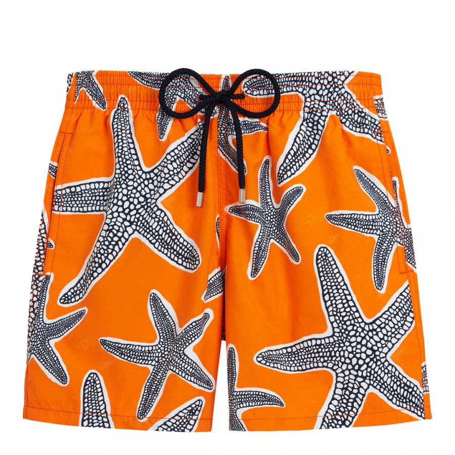 Orange Starfish Swim Shorts - BrandAlley