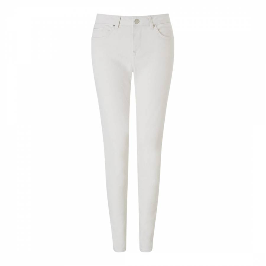 White Richmond Skinny Stretch Jeans - BrandAlley