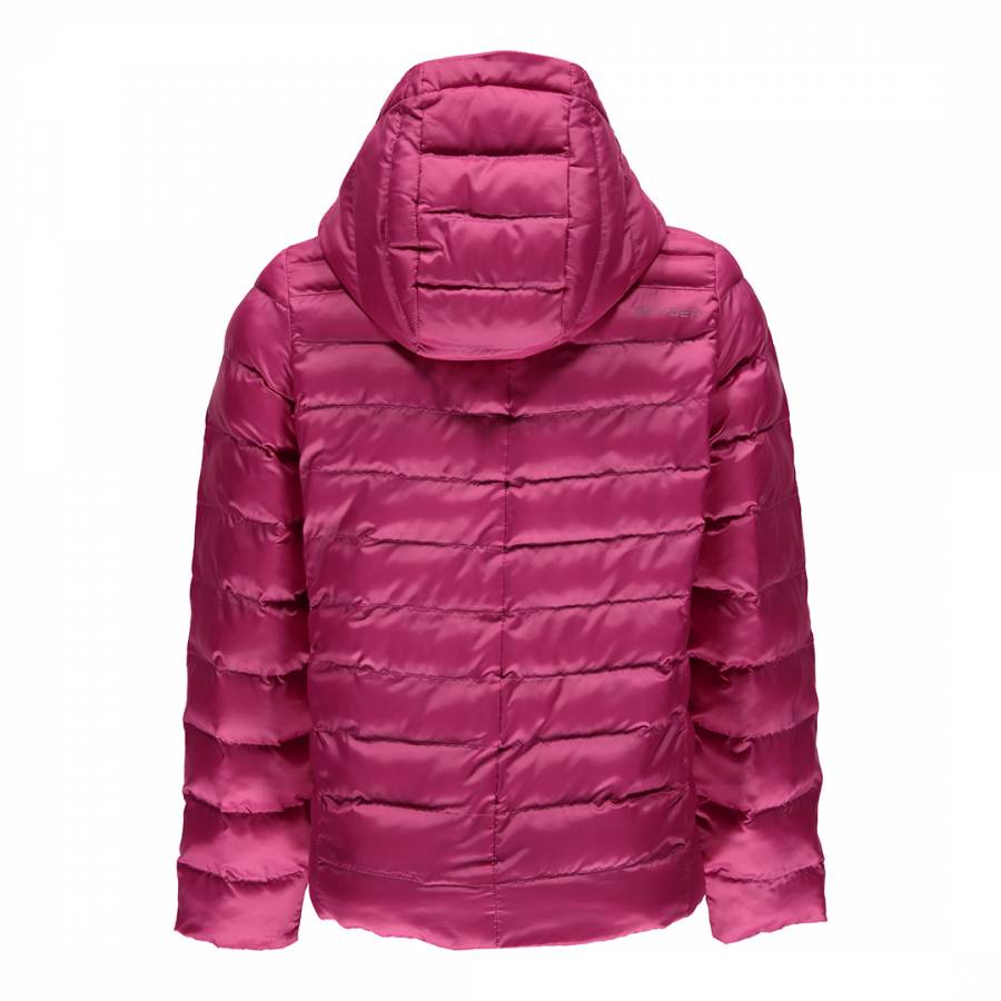 Kids Pink Core Timeless Hoody Jacket - BrandAlley