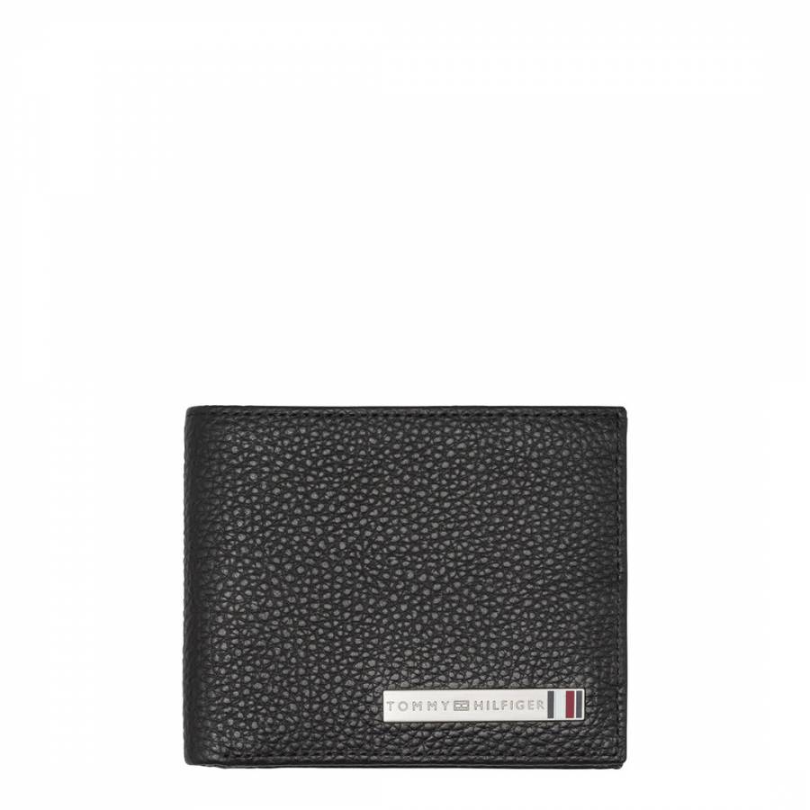 Black Plaque Mini Card Holder Wallet - BrandAlley