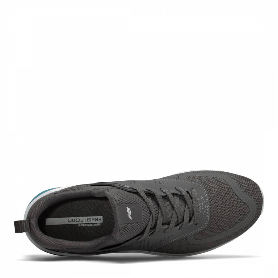 Grey Suede & Mesh 574 Sport Sneakers - BrandAlley