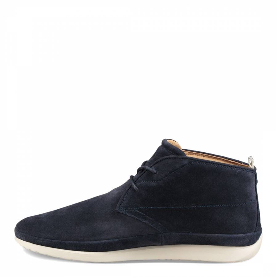 Navy Suede Cali Chukka Boots - BrandAlley