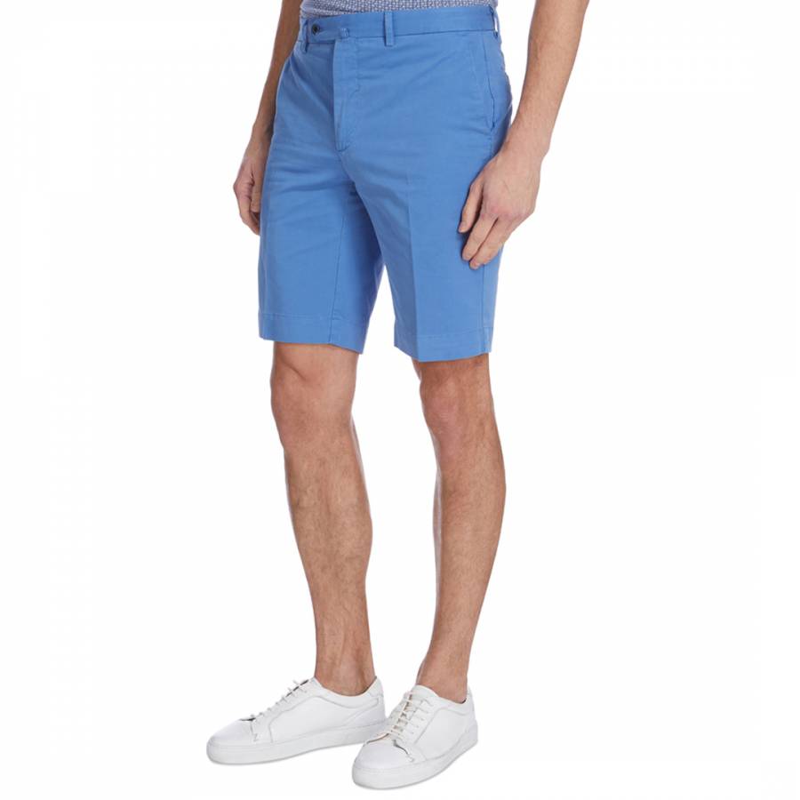 Blue Core Amalfi Cotton Stretch Shorts - BrandAlley