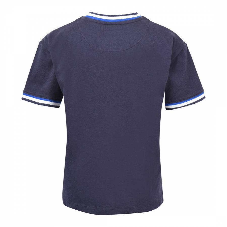 Navy Retro T Shirt - BrandAlley