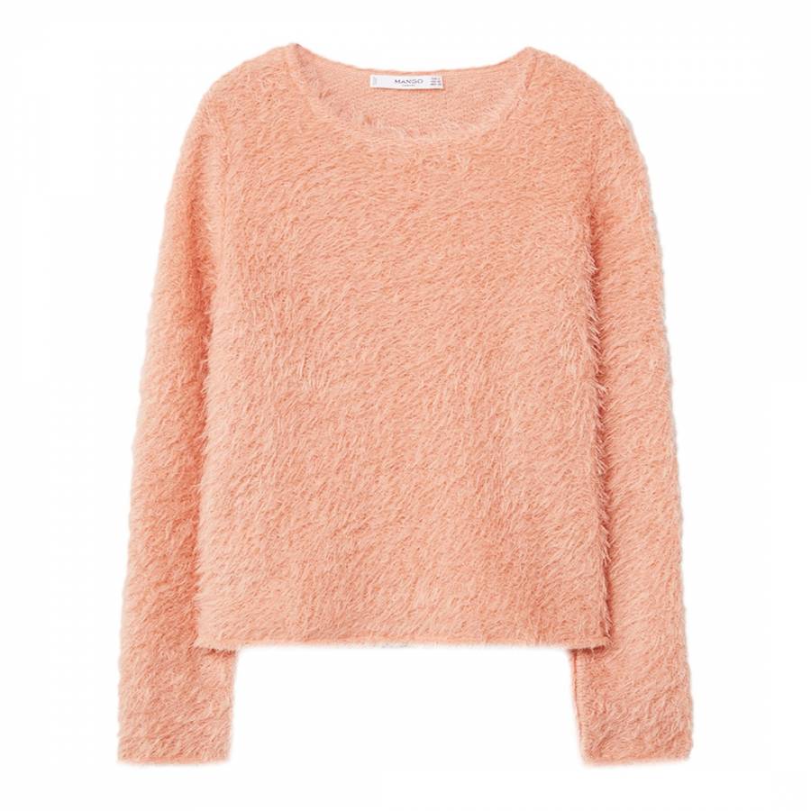 Pink Textured sweater - BrandAlley