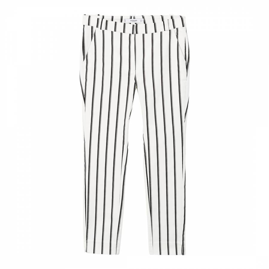 Crop slim-fit trousers - BrandAlley