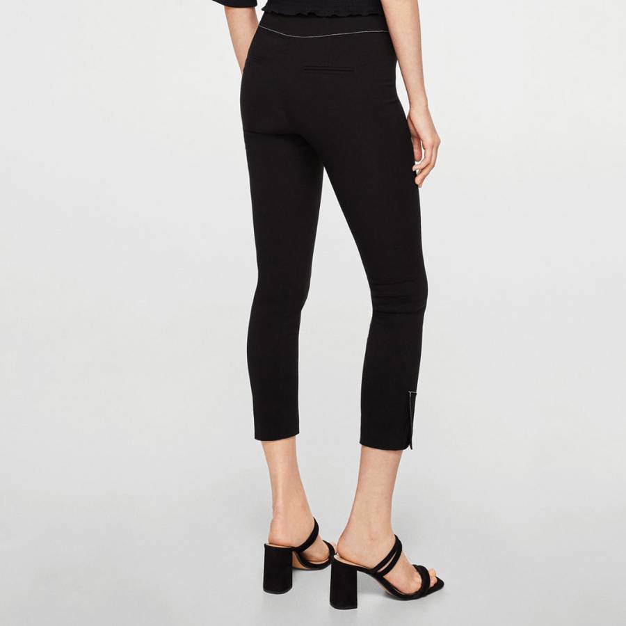 Contrast seam trousers - BrandAlley