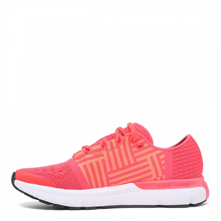 Pink UA Speedform Gemini Sneaker - BrandAlley