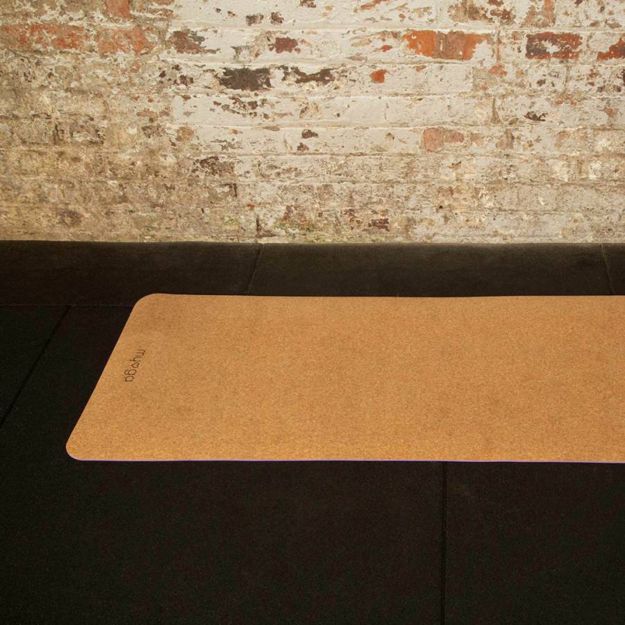 Beige Cork Yoga Mat - BrandAlley