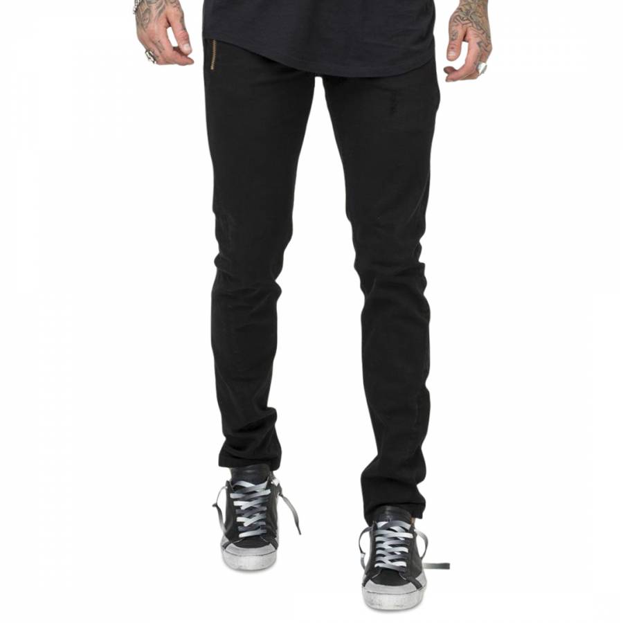 Black Dirty Zee Jeans - BrandAlley