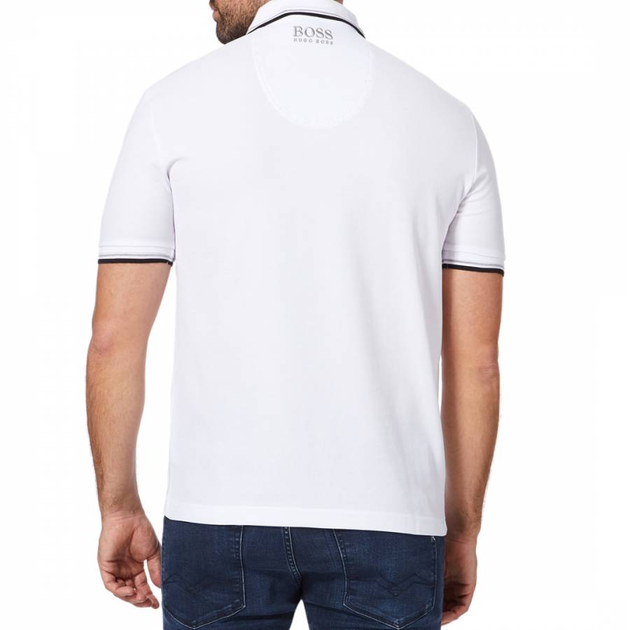 White Paddy Pro Cotton Blend Polo Shirt - BrandAlley