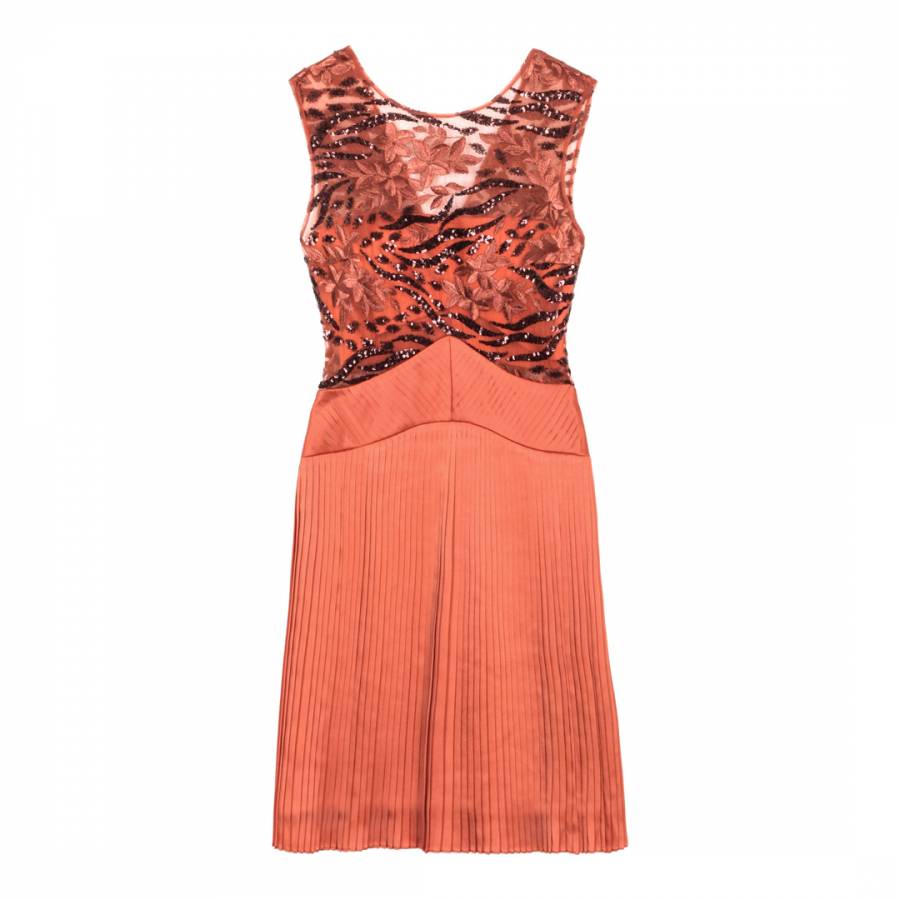 Copper Sparkler Dress - BrandAlley