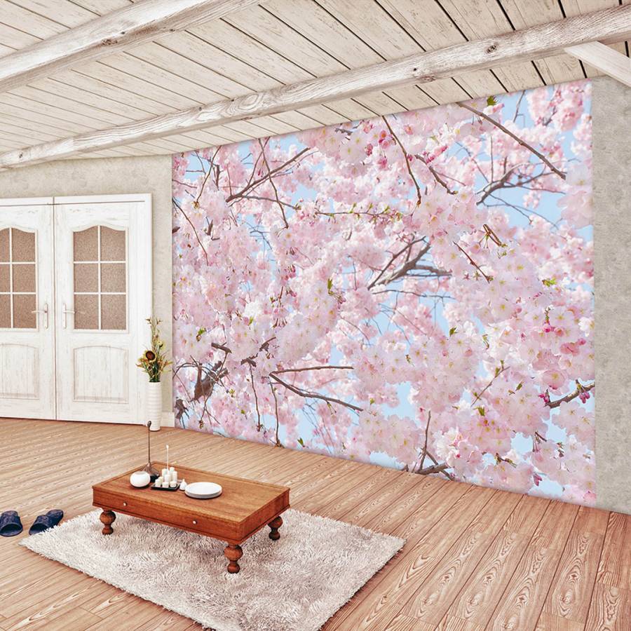 Cherry Blossom Wall Mural - BrandAlley