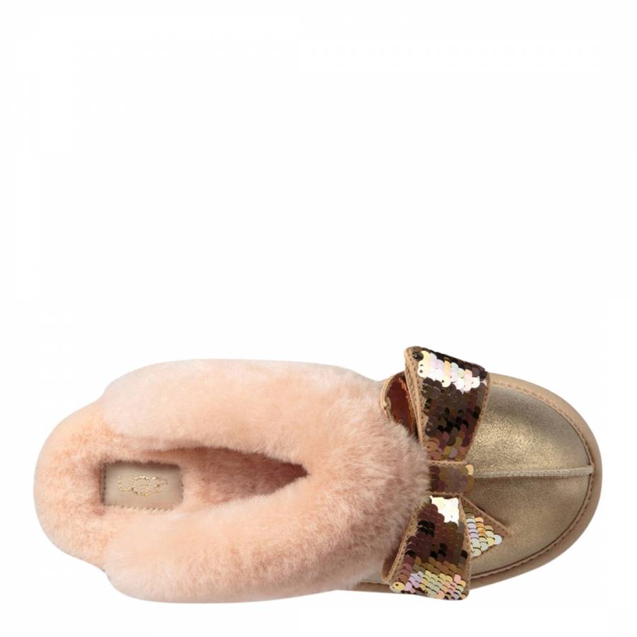 Ugg coquette sale sequin bow slipper