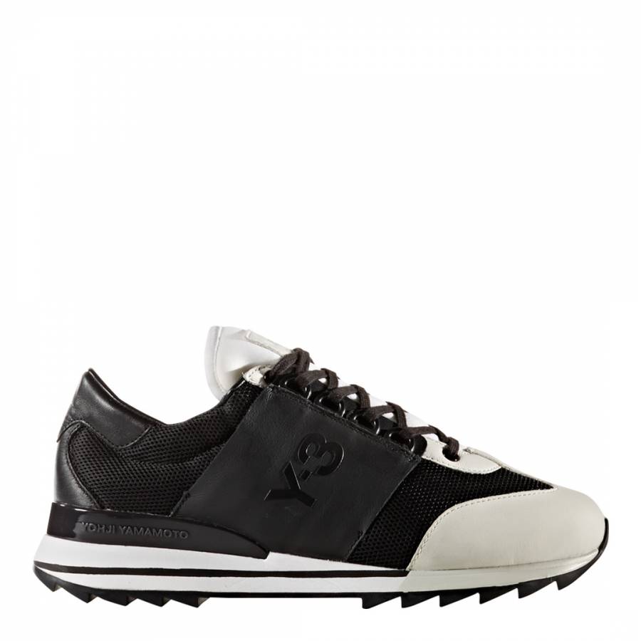 Black \u0026 Cream Y-3 Rhita Sport Sneakers 