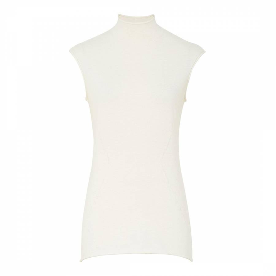 Off White Purdy Fine Knit Top - BrandAlley