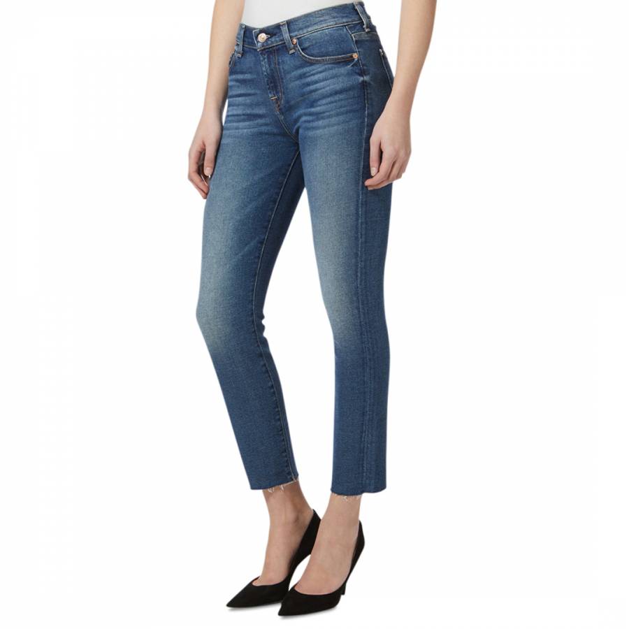 Blue Roxanne Luxe Stretch Skinny Jeans - BrandAlley