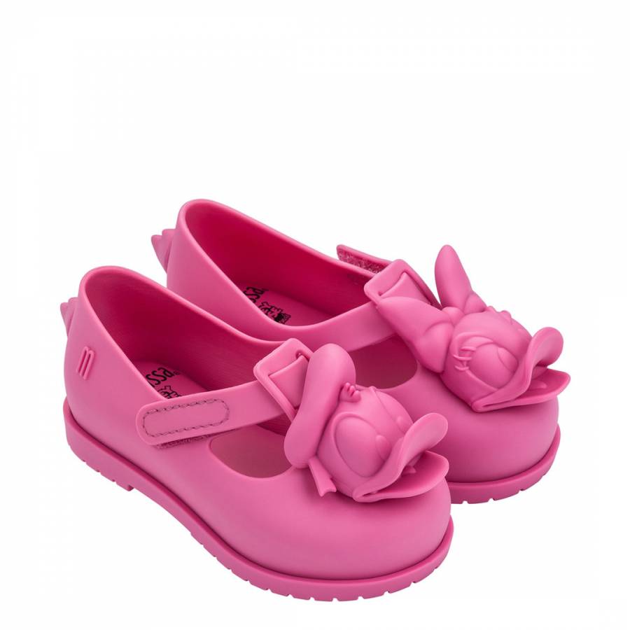Pink Daisy Mini Disney Classic Shoes - BrandAlley