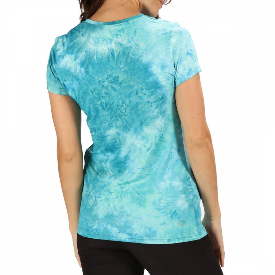 Turquoise Tie Dye Fingal IV T-Shirt - BrandAlley