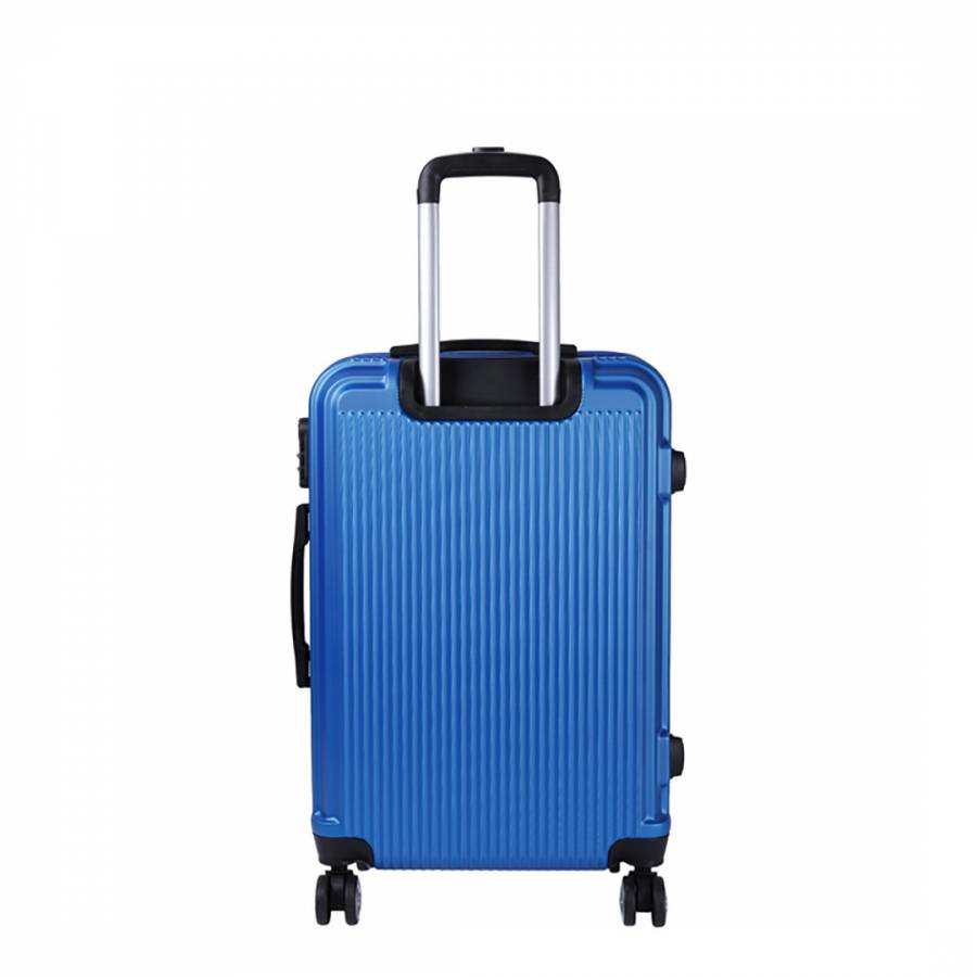 Blue Bagstone Flower 8 Wheeled Suitcase 56cm - BrandAlley