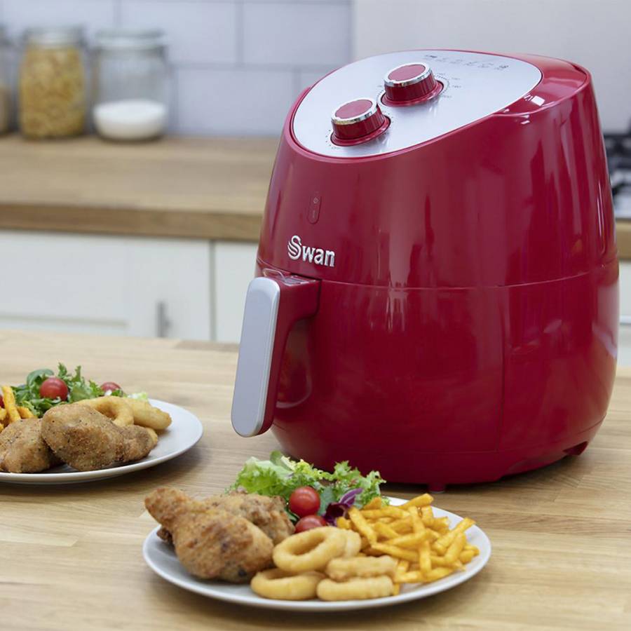 Swan red outlet air fryer