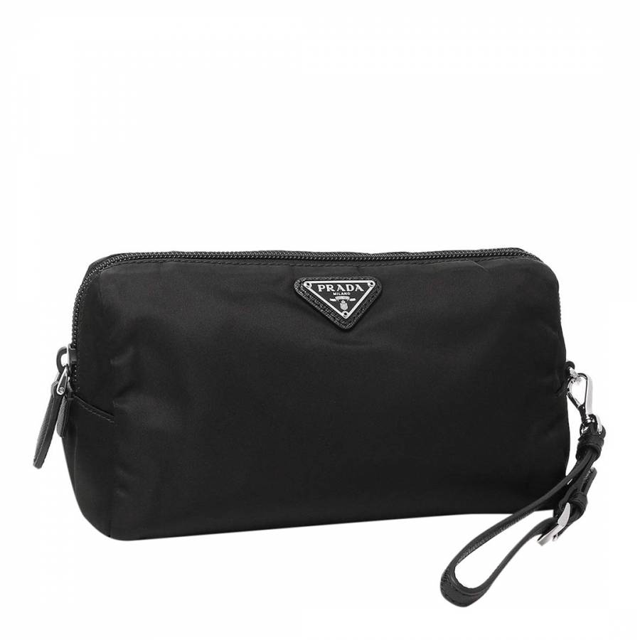 Black Prada Cosmetic Bag - BrandAlley