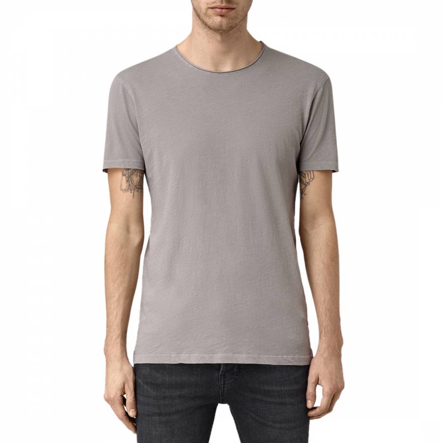 Ash Grey Figure T-Shirt - BrandAlley