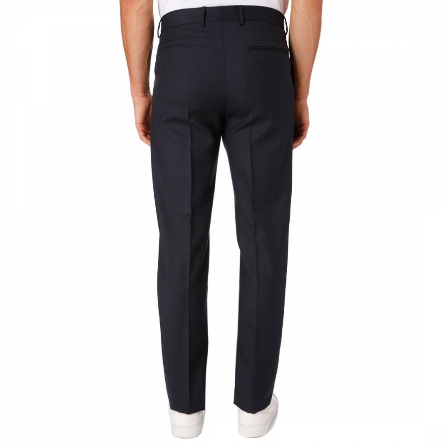 Blue Tailored Trousers - BrandAlley