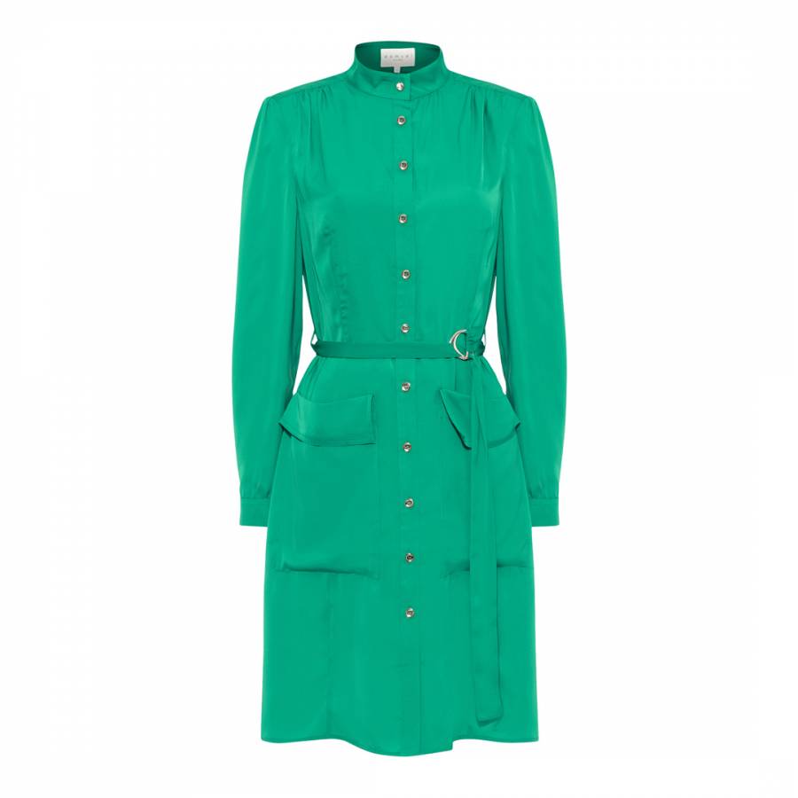 Green Tuila Tunic Dress - BrandAlley