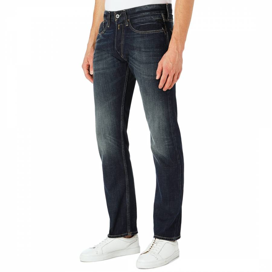 Indigo Newbill Comfort Fit Jeans - BrandAlley