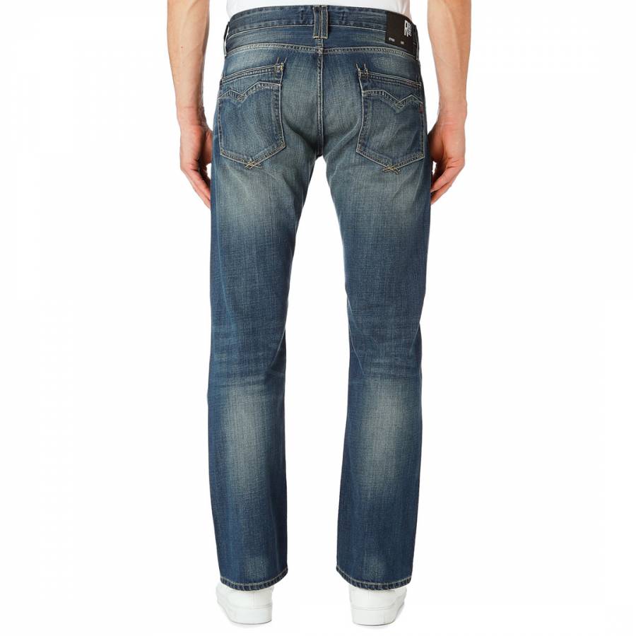 Blue Denim Newbill Comfort Fit Jeans - BrandAlley